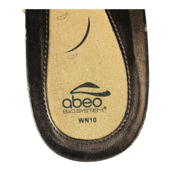 Abeo Womens Gwynn Strappy Slingback Bio System Sandals Gray Size 10 N - Picture 8 of 8